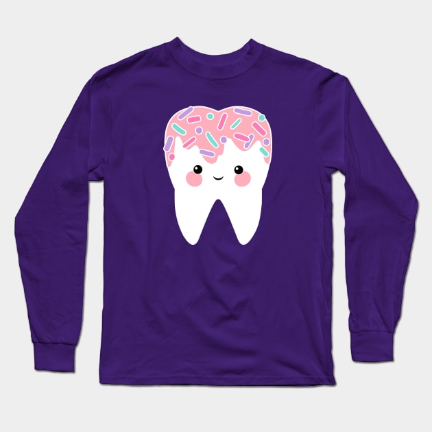 Sweet Tooth Long Sleeve T-Shirt by LuxCups